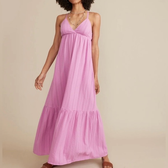 Marine layer maxipink dress